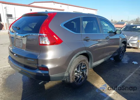 2016 Honda Cr-V Se z USA, uszkodzony, nr VIN 2HKRM3H4XGH542384